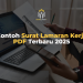 Contoh Surat Lamaran Kerja PDF Terbaru 2025